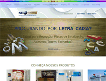 Tablet Screenshot of neomarketing.com.br